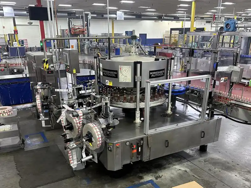 Photo #16 of Complete Bottling Line for 187 ml glass Bottles 15000 bph 187 ml