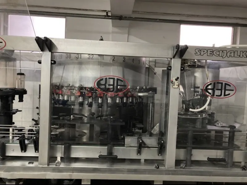 Photo #3 of Used bottling line SPECIJALKA for carbonated beverages 3000bph