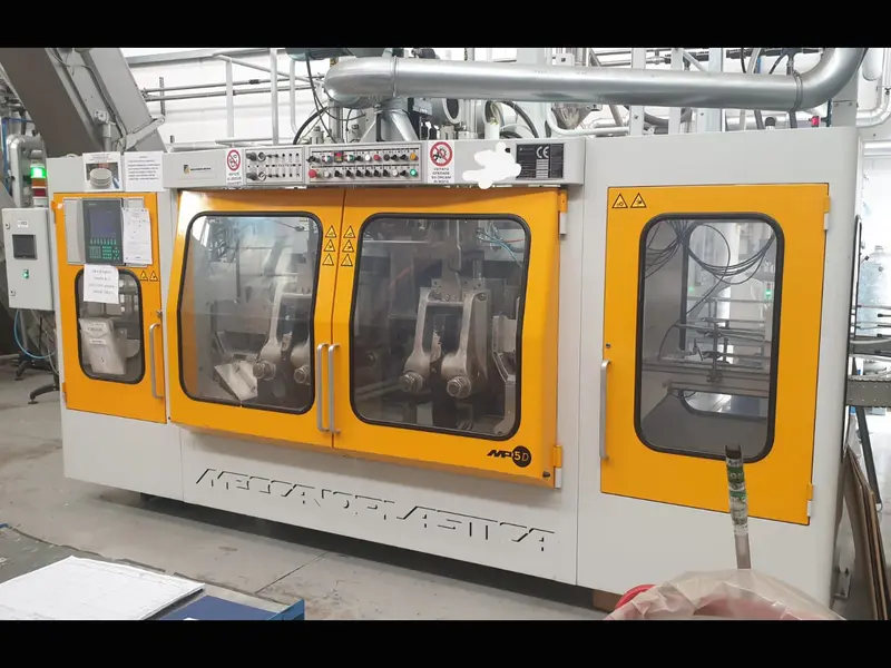 Photo #1 of Used Blow Molding Machine Meccanoplastica MP5 HDPE bottles