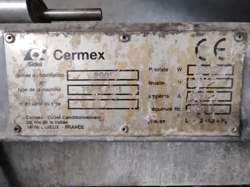 Photo #30 of Used Bottling Line SIDEL for still water up to 12000 bph