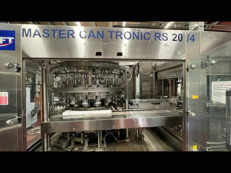 Photo #1 of Used bottling line CFT for beer in cans up to 12000 cph