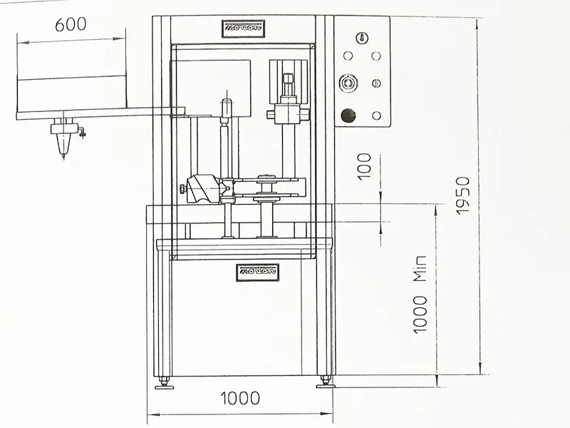 Photo #7 of Used Capsuling Machine Nortan UNICAP 35 S+R up to 1000 bph
