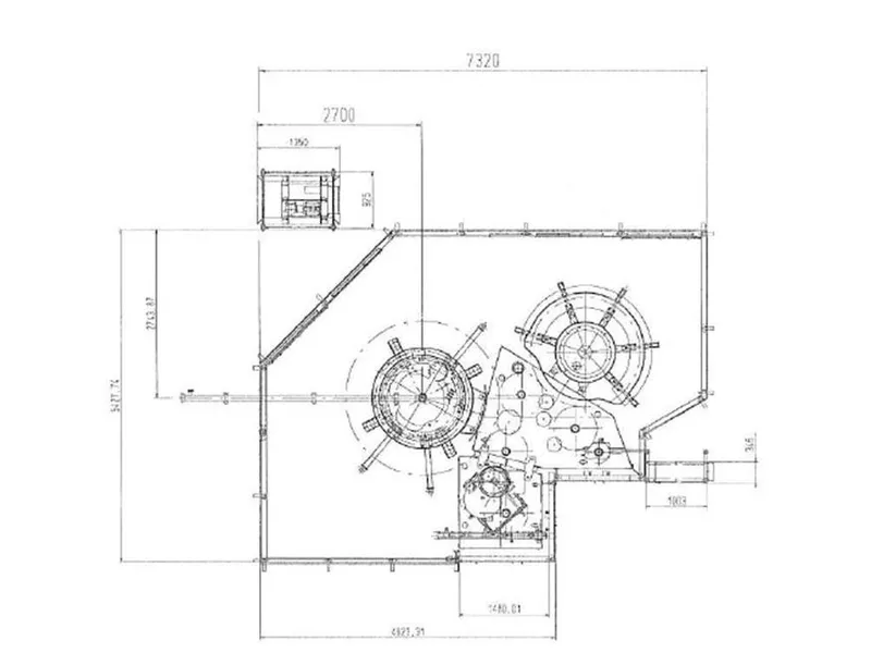 Photo #15 of Used filling Monoblock Simonazzi Eurostar 50-70-10k year 2006 18000 bph for CSD