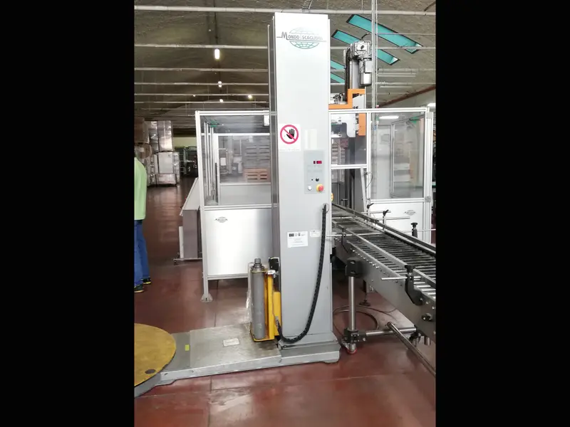 Photo #8 of Used palettizer MONDO SCAGLIONE P0 up to 1000 box/hour