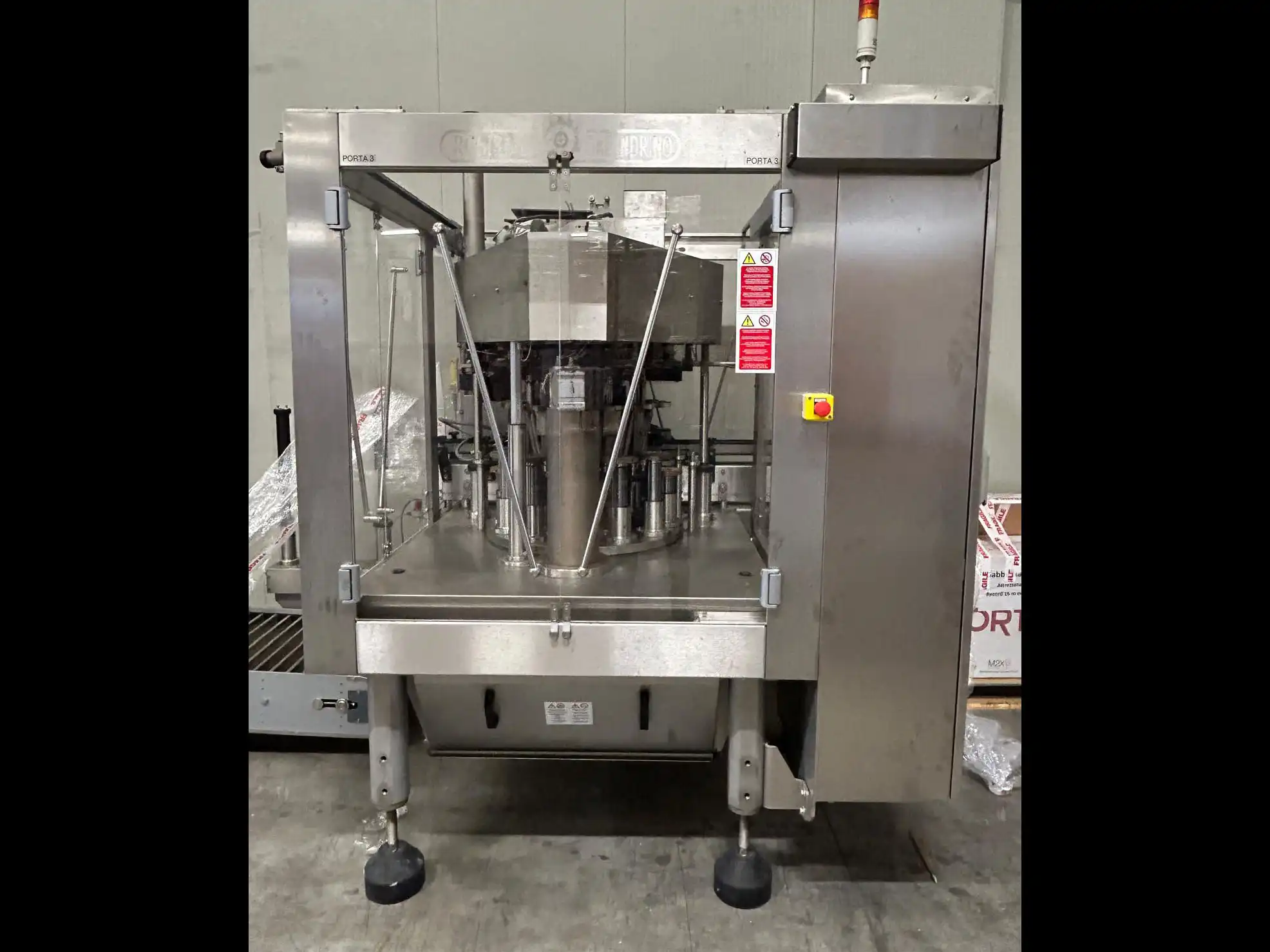 Photo #2 of Used Automatic Rotary Wirehooder Robino & Galandrino Rekord 14000 bph