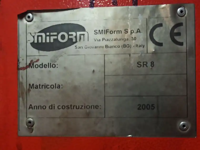 Photo #11 of Used Blow Molding Machine SMIForm SR8 year 2005 12000 bph