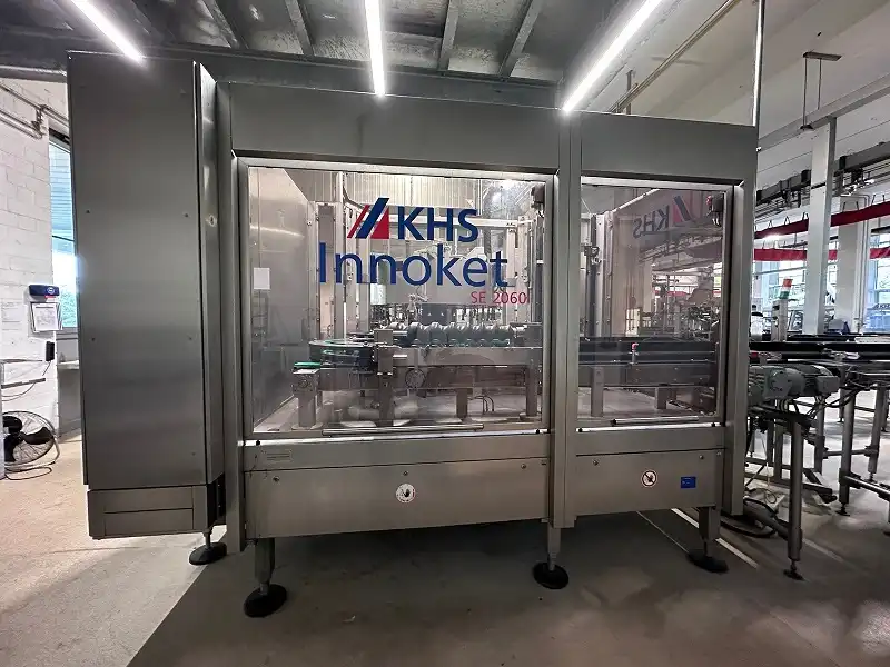 Photo #24 of Used aseptic isobaric bottling line KHS for PET 27000 bph