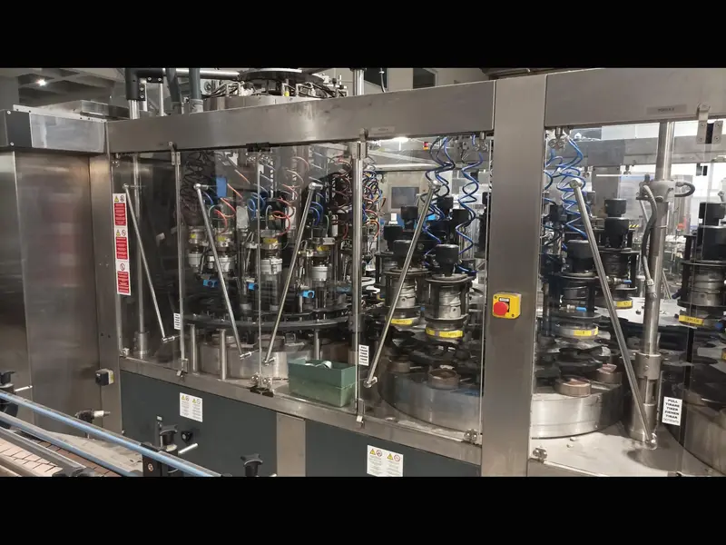 Photo #2 of Used capsuling machine Robino & Galandrino – champagne 12000 bph