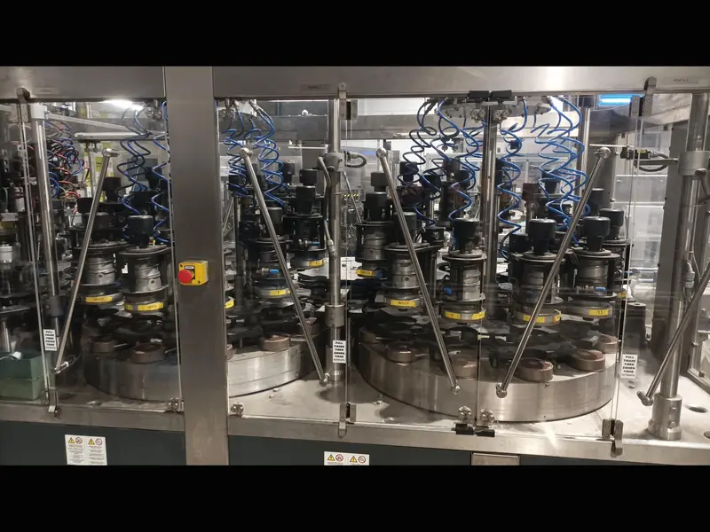 Photo #4 of Used capsuling machine Robino & Galandrino – champagne 12000 bph