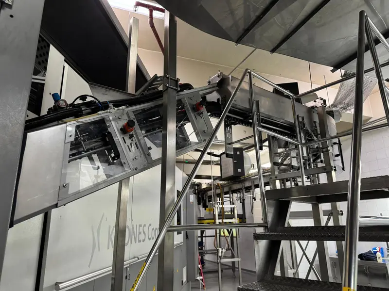 Photo #10 of Used bottling line KRONES aseptic filling  36000 bph