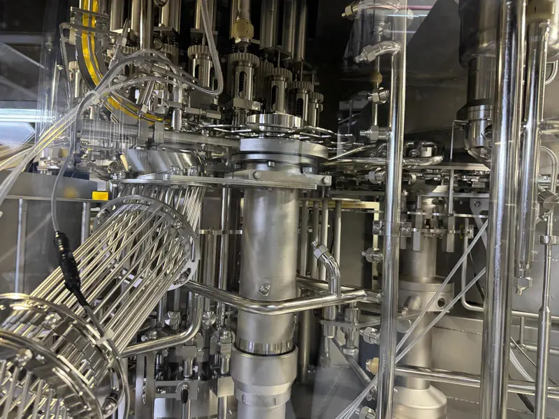 Photo #15 of Used bottling line KRONES aseptic filling  36000 bph