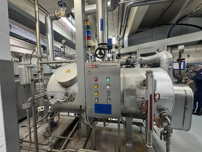 Photo #26 of Used bottling line KRONES aseptic filling  36000 bph