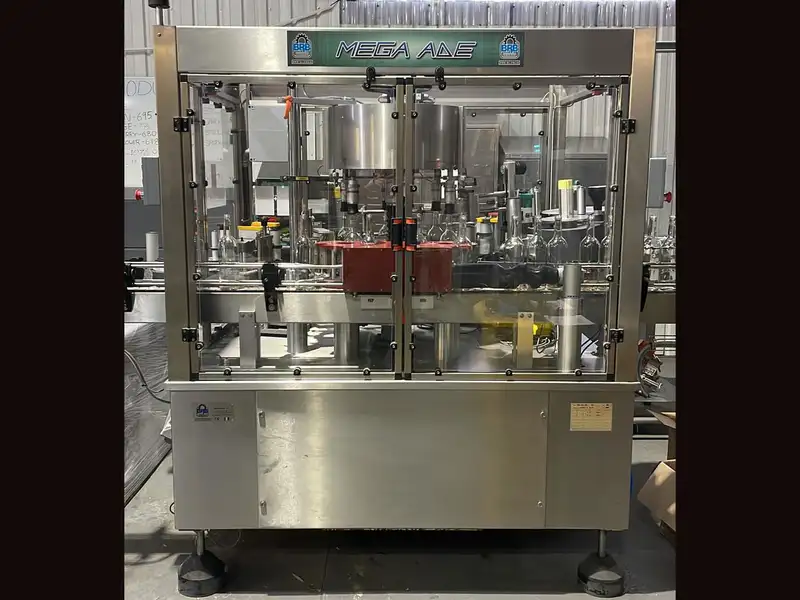 Photo #1 of Used Automatic Rotary Labeling Machine BRB GLOBUS 4200 bph