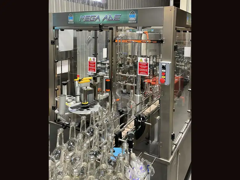 Photo #2 of Used Automatic Rotary Labeling Machine BRB GLOBUS 4200 bph