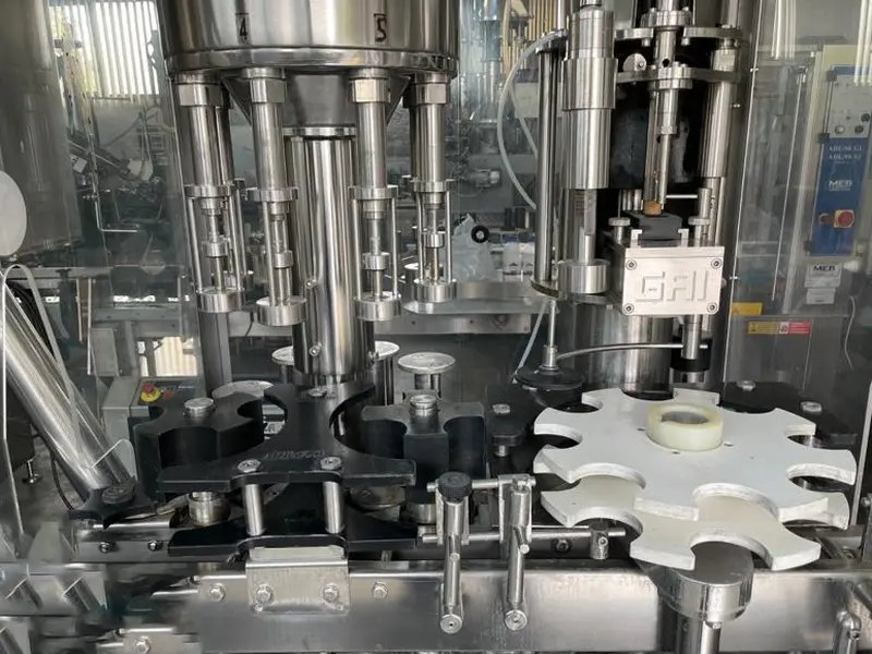 Photo #6 of Used bottling line GAI for still wine up to 1000 bph