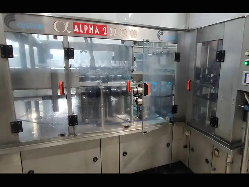 Photo #2 of Used filling monoblock CUSTOM ALPHA 32-32-8 11000 BPH