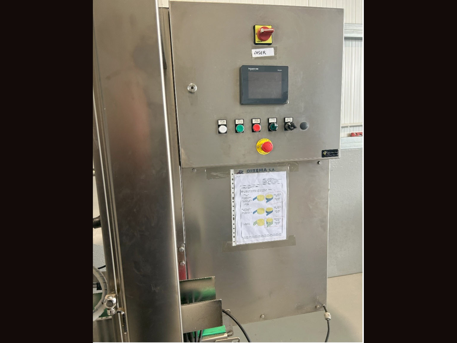 Photo #5 of Used Labeling Machine + capsuling machine GAI 6206CH-001 1200 bph