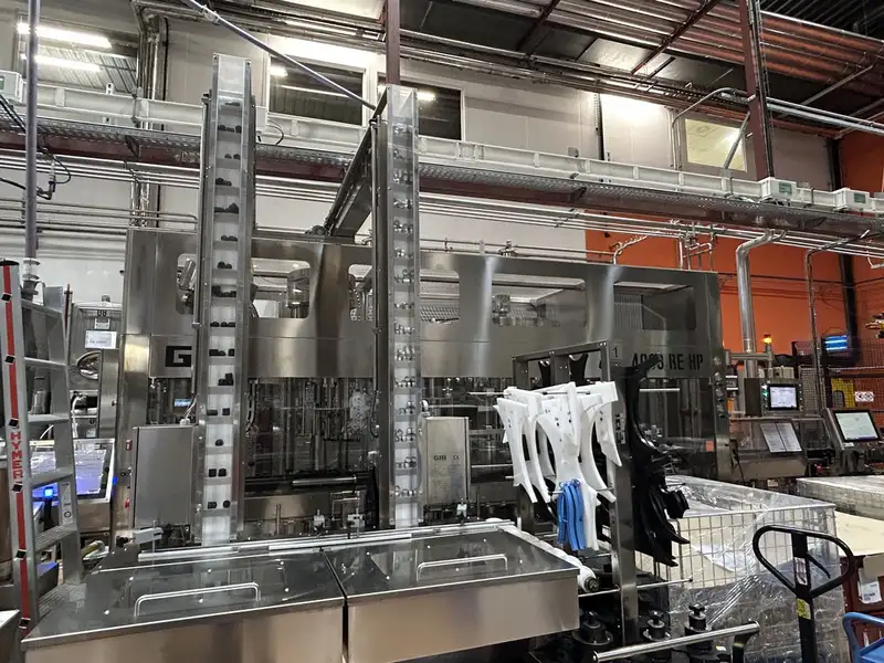 Photo #5 of Used Bottling Line for champagne, sparkling and still wine 4000 bph