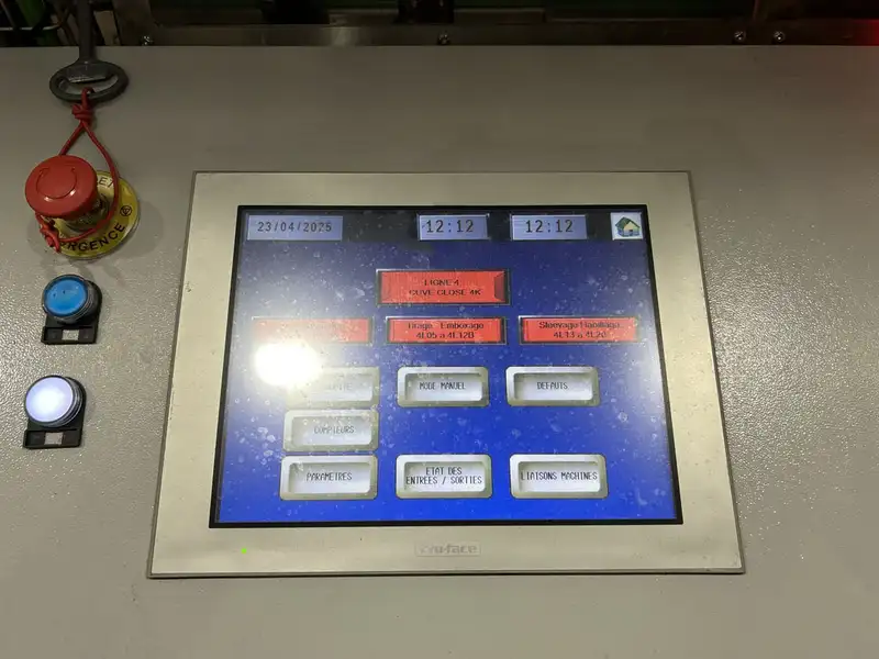 Photo #12 of Used Bottling Line for champagne, sparkling and still wine 4000 bph