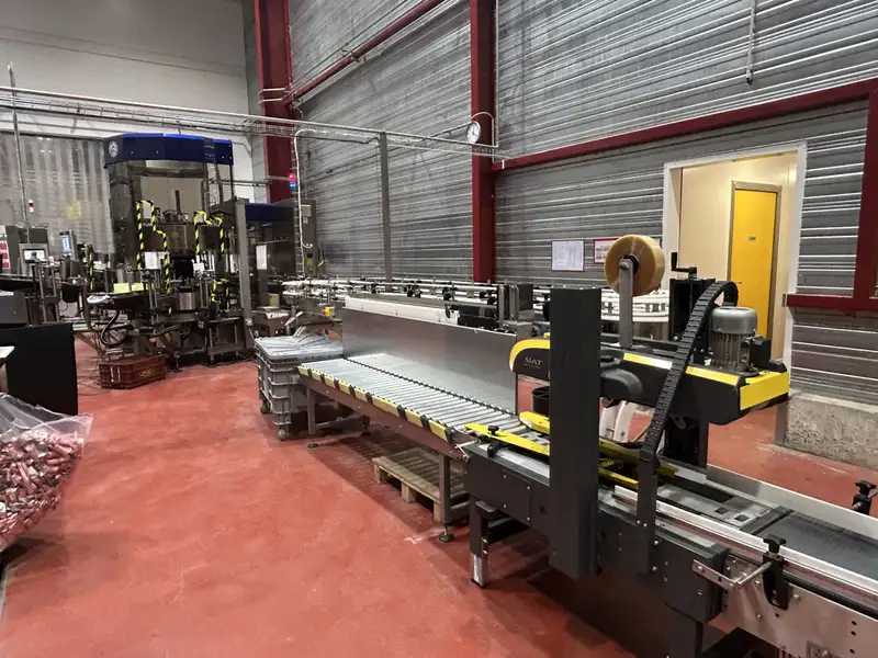 Photo #24 of Used Bottling Line for champagne, sparkling and still wine 4000 bph