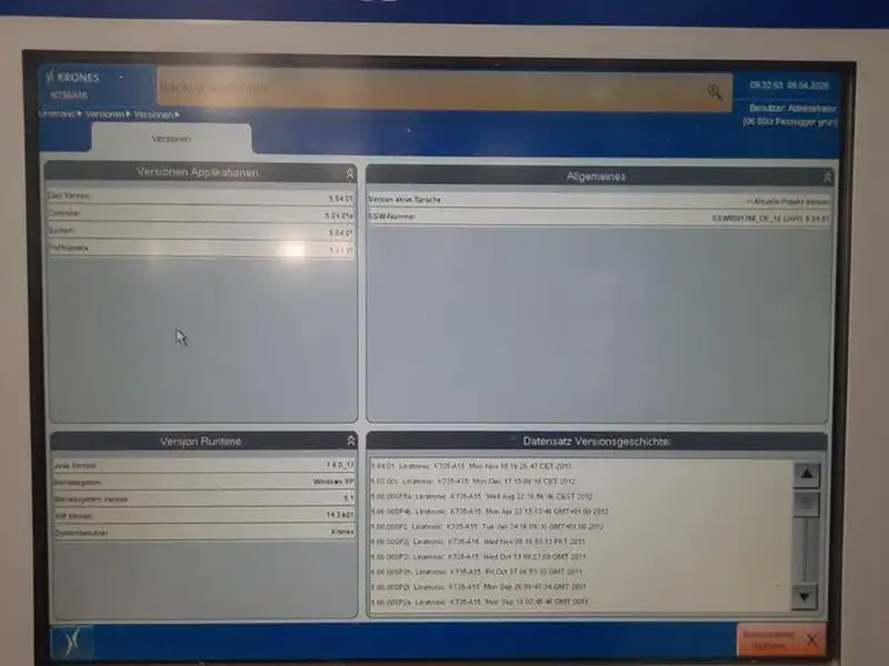 Photo #22 of Used Inspector KRONES Linatronic K735 year 2011