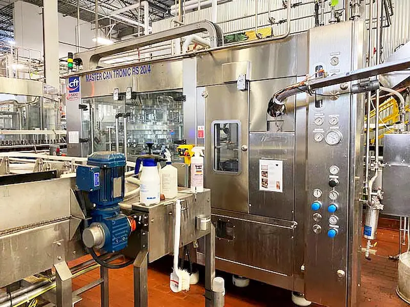 Photo #5 of Used filling line CFT for cans up to 10800 cph