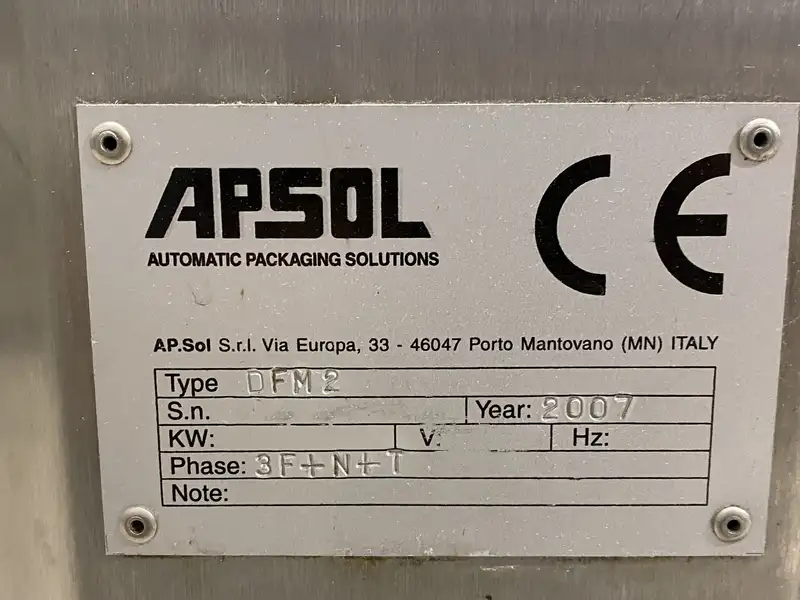 Photo #3 of Used Bottle Diverter APSOL 3500 bph