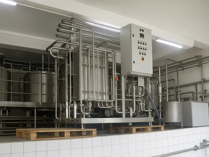 Photo #2 of Used Flow Pasteurizer with separator 2000 L/h