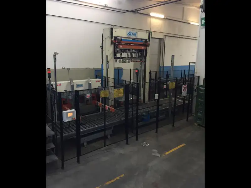 Photo #2 of Used Palletizer ACMI RASAR P180 2200 plastic crates – hour