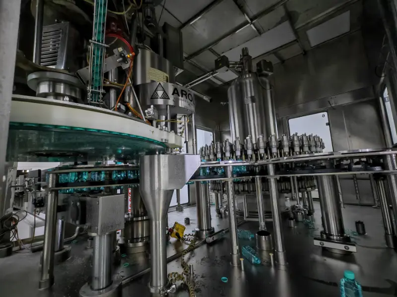 Photo #13 of Used bottling line SIDEL for still water in PET bottles 25200 bph