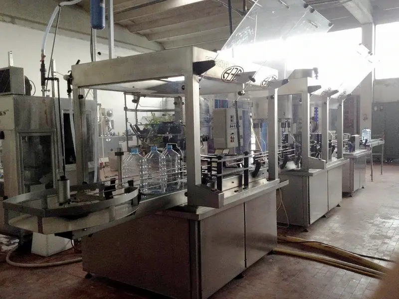 Photo #4 of Used filling line for water for PET containers 5L 800bph