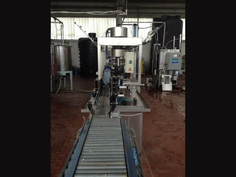 Photo #8 of Used filling line for water for PET containers 5L 800bph