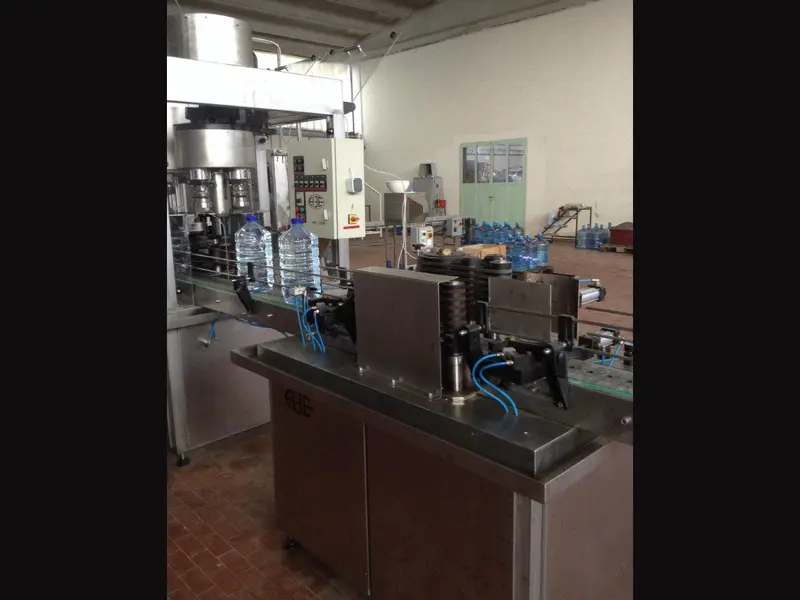 Photo #9 of Used filling line for water for PET containers 5L 800bph