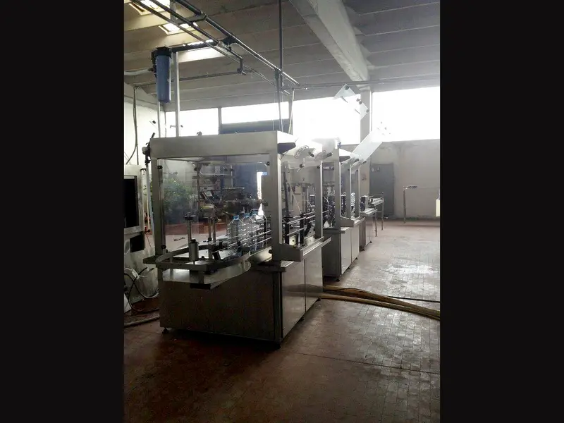 Photo #12 of Used filling line for water for PET containers 5L 800bph