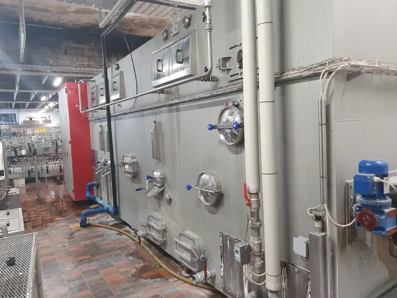 Photo #4 of Used Automatic Bottle Washer ATES Giorgia 8000 bph