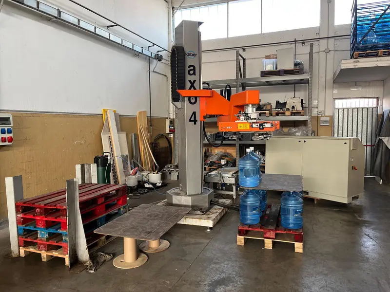 Photo #4 of Used palettizer KEBER AXO4  700 bph