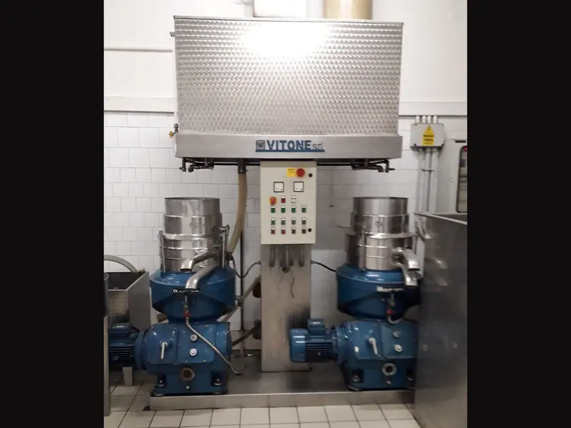 Photo #6 of Used olive oil processing line VITONE V3 3000 kg/hr