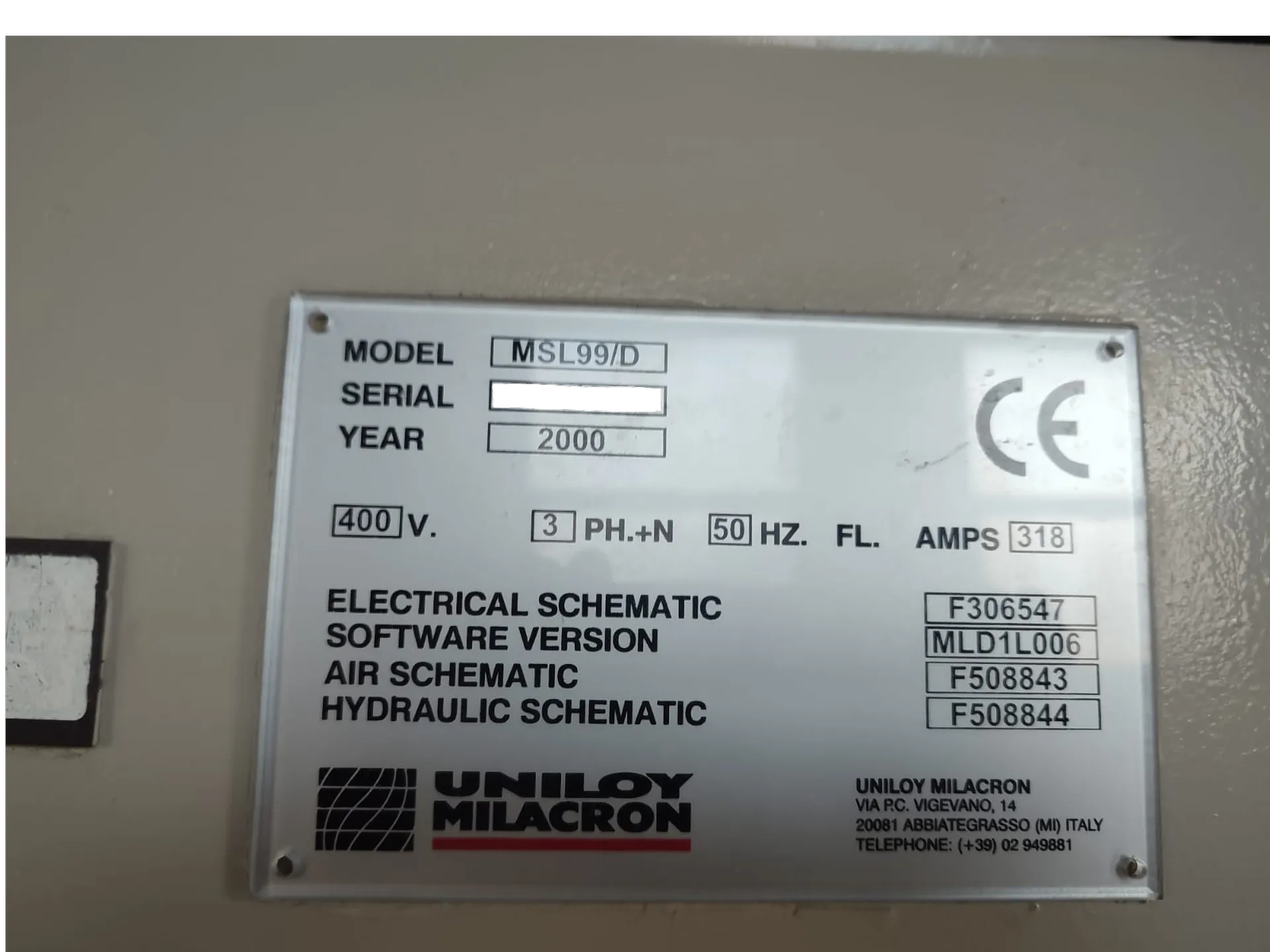 Photo #7 of Used blow molding machine HDPE for 10 L 300 bph