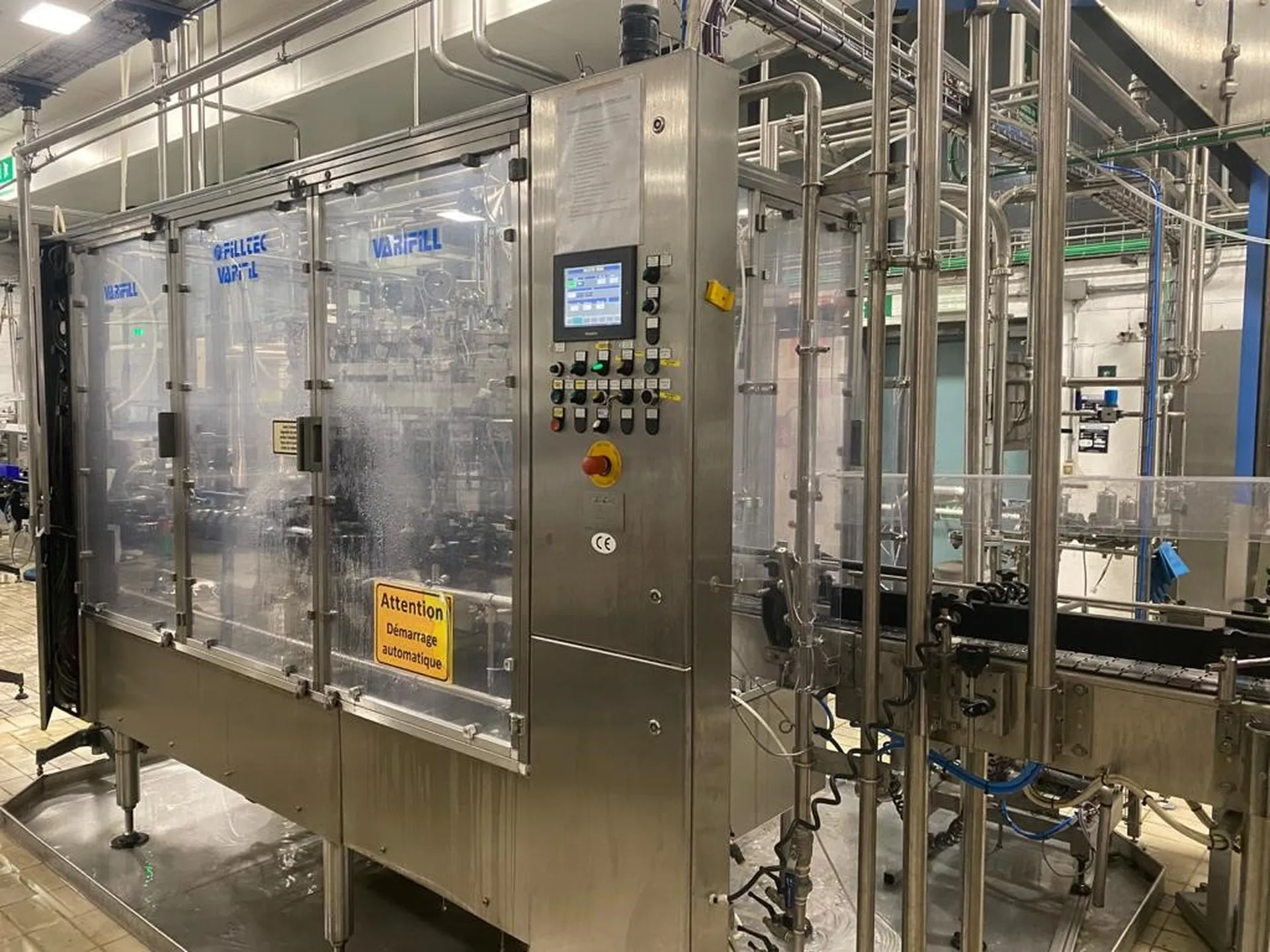 Photo #1 of Used filling monoblock isobaric Filtec 8000 bph