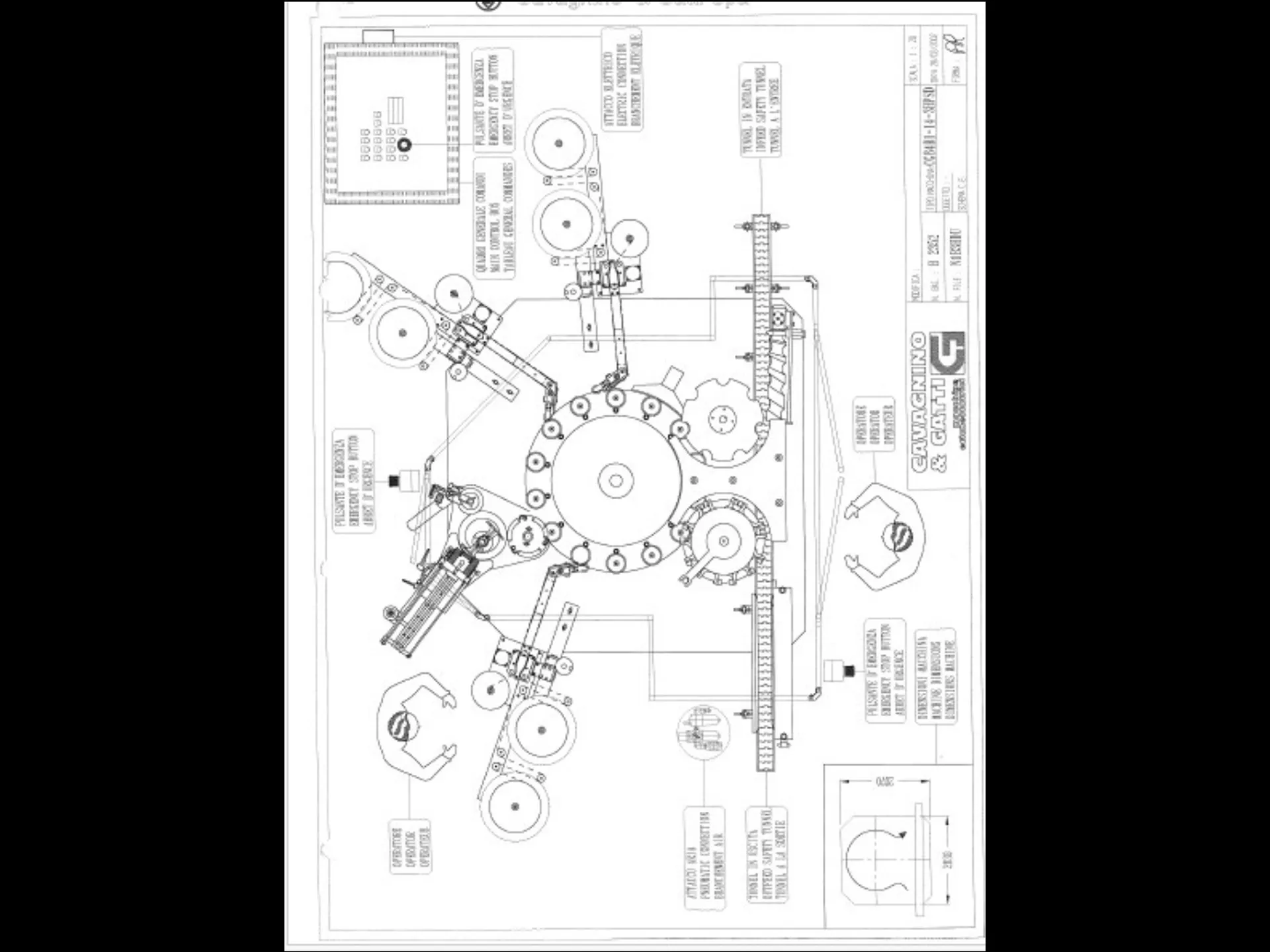 Photo #1 of Used labeling machine Cavagnino&Gatti 7000 bph