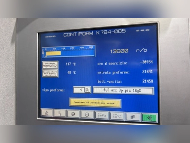 Photo #5 of Used Blow Molding Machine Krones Contiform S8