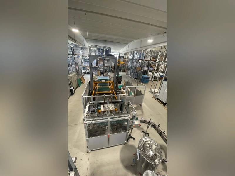 Photo #3 of Used Automatic Depalletizer ITALPROJECT Maxipedal