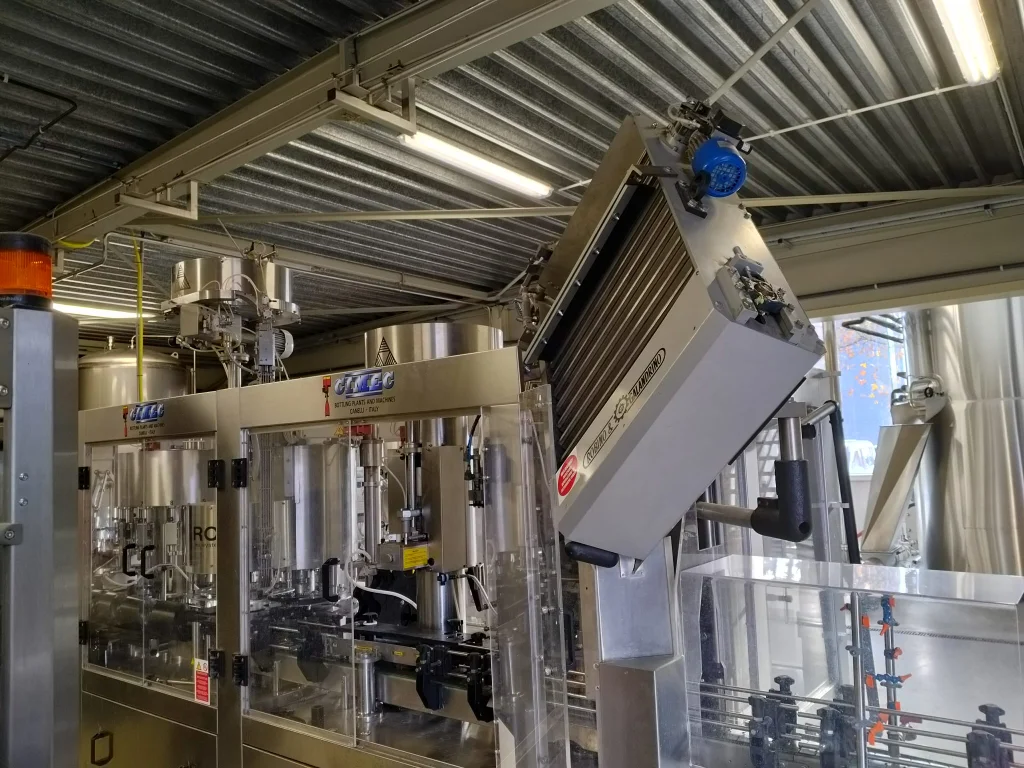 Photo #2 of Used filling pentablock Cimec 2010 for bottle refermented beer